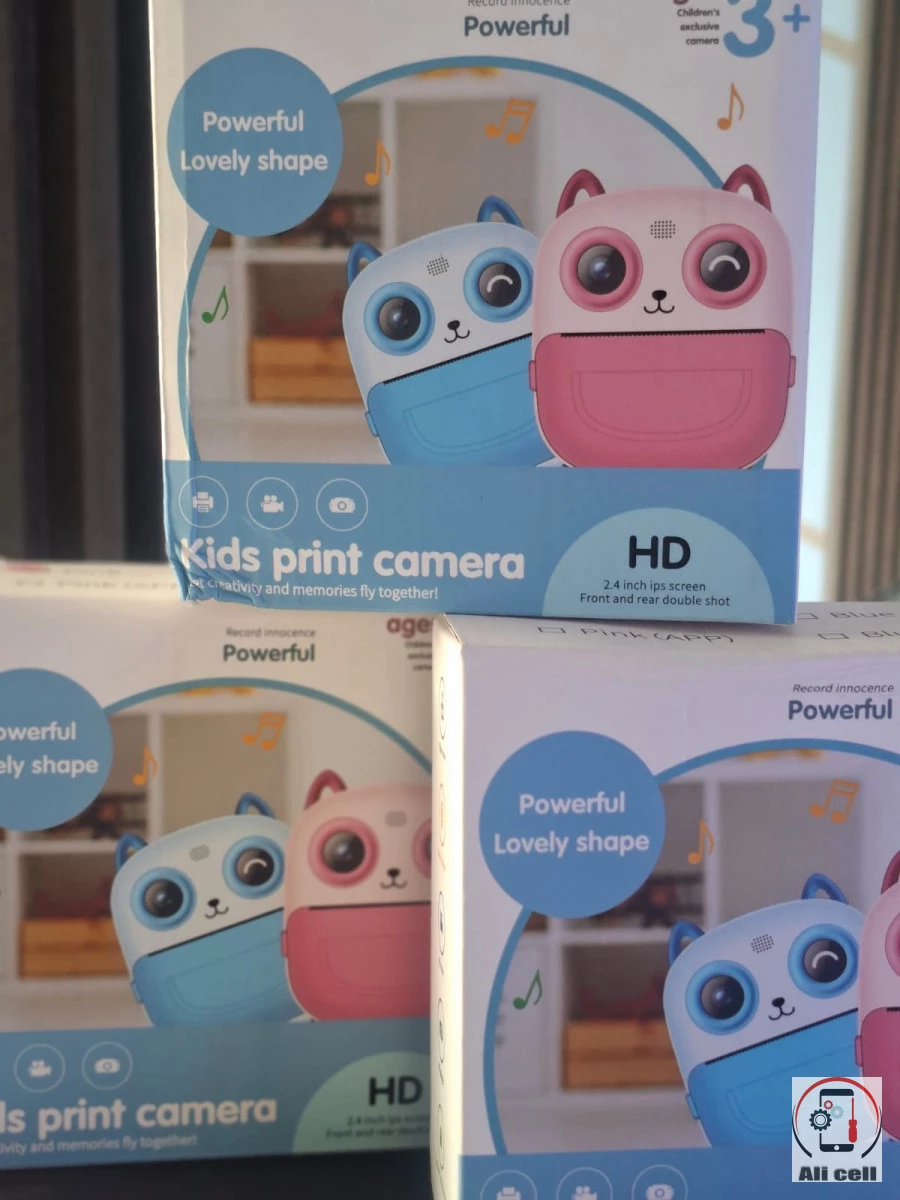 Kids print camera