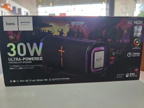 30W ultra powered portable bt speaker