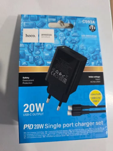 Hoco 20W charger